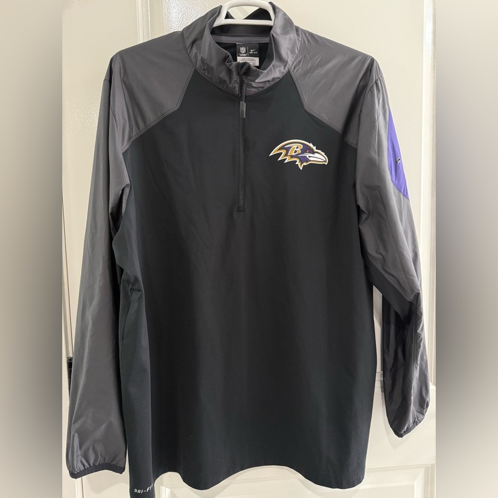 Baltimore ravens dryfit windbreaker pullover XXL